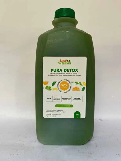 Pura Detox — Jugos Flor de Azahar