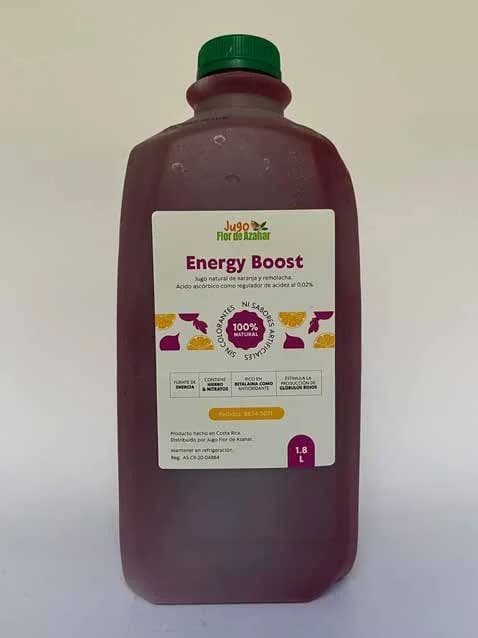 Energy Boost — Jugos Flor de Azahar