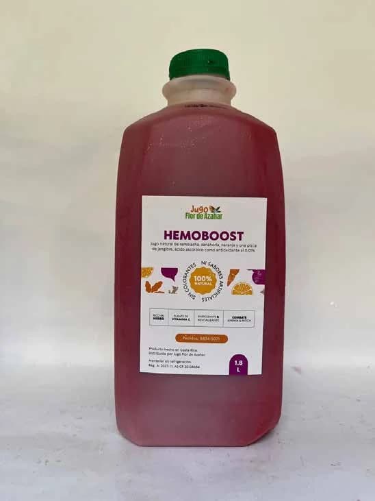 Hemoboost — Jugos Flor de Azahar