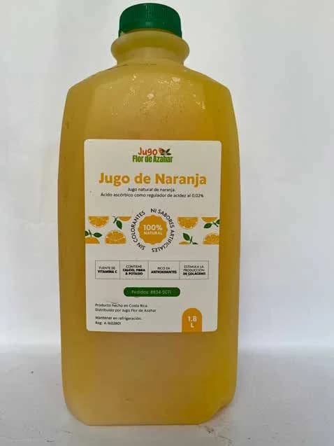 Jugo de Naranja — Jugos Flor de Azahar
