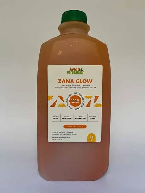 Zana Glow — Jugos Flor de Azahar