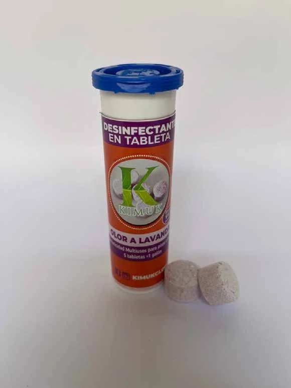 Tubo desinfectante lavanda — Kimuk