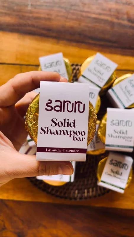 Shampoo sólido — Saruru
